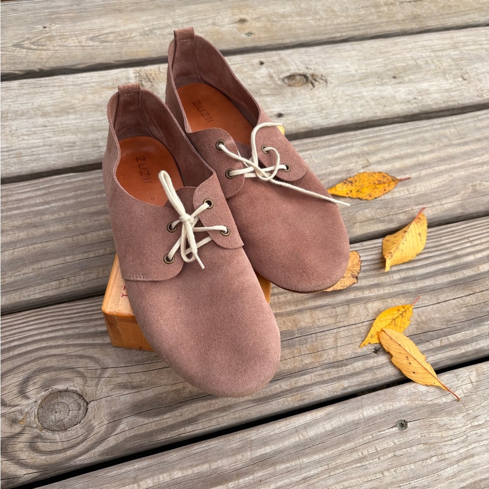 Zuzii Oxford Suede Shoes